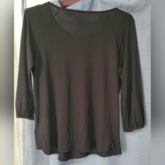 SENT TO THREDUP...3/4 Sleeve Blouse, (INC) - Picture 3 of 5